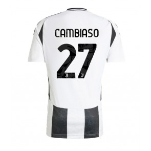 Juventus Andrea Cambiaso #27 Domaci Dres 2024-25 Kratak Rukavima